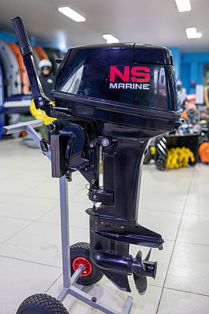 2х-тактный лодочный мотор NISSAN MARINE NS 9.9 D2 S Б/У Все регионы - изображение 2