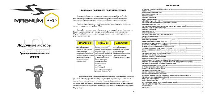 2х-тактный лодочный мотор MAGNUM PRO SM9.9HS (P) Все регионы - изображение 12